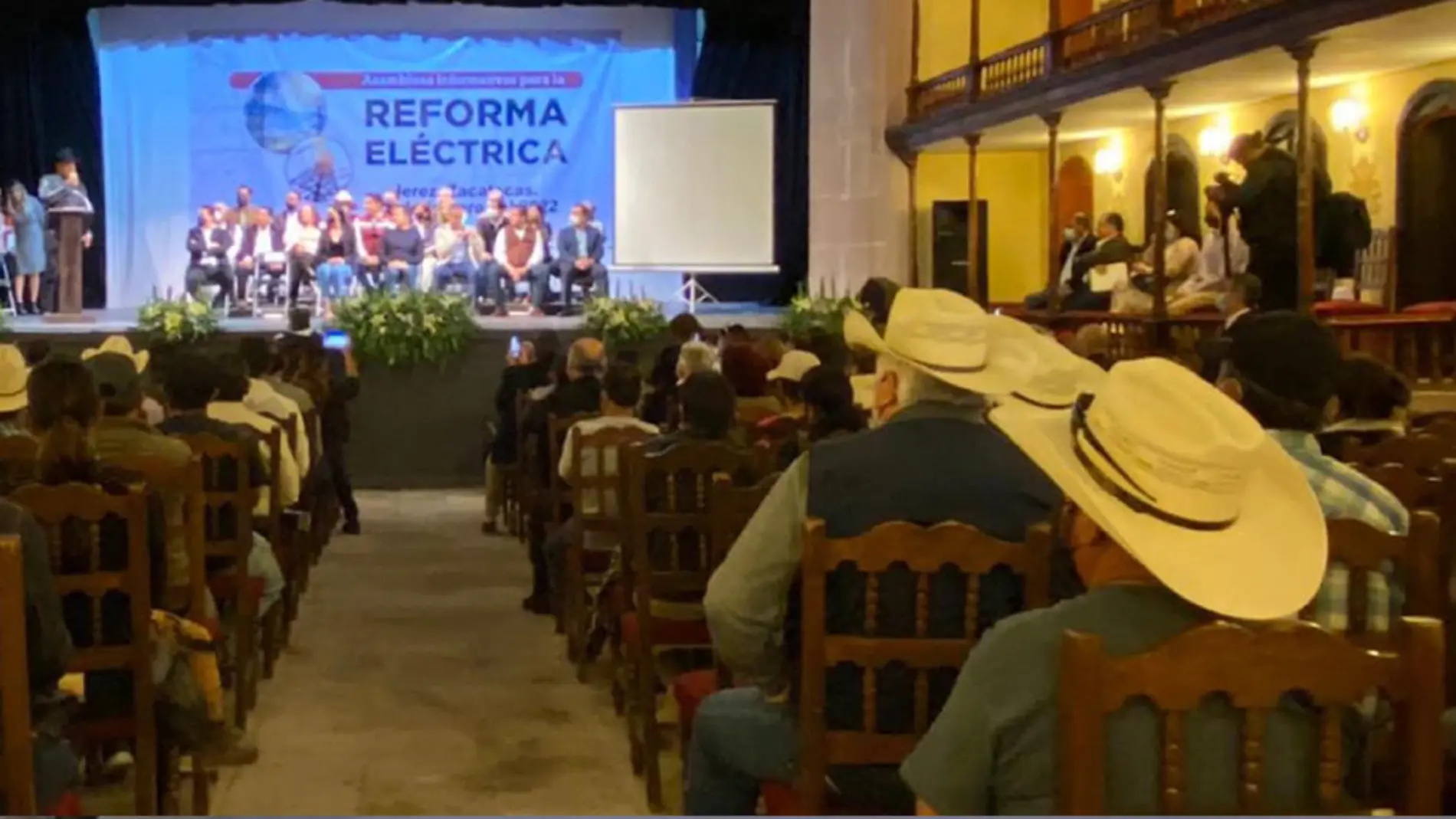 foro de la reforma eléctrica en Jerez, zacatecas